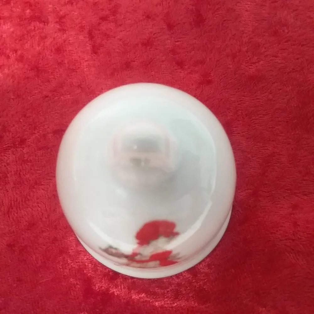 Vintage Holly Hobbie Small  Bell Merry Christmas HH Girl in Red 1982 Collectible